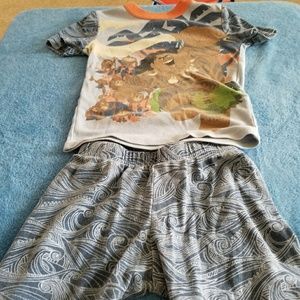 Maui Disney pj set boys 5